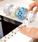 AMENDAS Waterproof Tape for Kitchen Sink Oil Proof Caulk Kitchen Sink Tape Waterproof for Corner Caulk Self Adhesive Sealing Tape Gap Sealer for Platform Bathroom(Multi Print) (2)