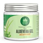 GREEN WORTH Pure Aloe Vera Gel With Vit B3, E And Pro-Vit B5 | 200 Gms