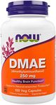 NOW Dmae 250mg , 100 Capsules(Pack of 2)