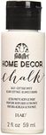 FolkArt Home Décor Chalk Furniture & Craft Paint in Assorted Colors, 2oz, Cottage White