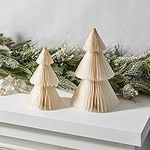 Paper Christmas Tree Decor - Set of