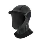 Osprey Wetsuit Hood | Unisex 2mm Neoprene, Durable, Stretchable Thermal Diving Hood for Snorkelling, Surfing and Swimming, Black