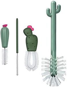 Boon Replacement Cacti Bottle Cleaning Brush Set, Multi