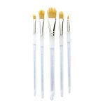 Aqualon Royal & Langnickel Wisp Filbert Artist Brush Set, 5-Piece