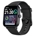 Smart Watch for Men(Answer/Make Call), Alexa Built-in 1.8" HD Mens Smartwatch with Heart Rate/SpO2/Sleep Monitor, 110+ Sports, IP68 Waterproof Step Counter Fitness Tracker for iPhone/Samsung/Android