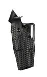 Safariland 6360 Level III ALS Retention Duty Holster, Mid-Ride, Black, STX Basketweave, Glock 17, 22 with ITI Streamlight M3 Light (Left Hand)