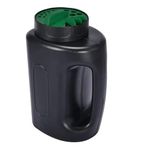 MAGNA RETAIL Handheld Grass Seed Spreader | 2L Hand Held Lawn Seed Spreader | 2 Litre Lawn Fertiliser Dispenser | Adjustable Dial Opening | Feed Seeding | Ice Melt