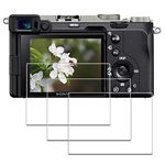 iDaPro Screen Protector for Sony Alpha A7C A7S III [3 Pack] Tempered Glass for Sony Alpha 7C 7S III Easy Installation