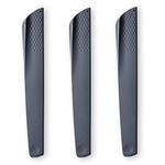 Universal Knife Guard Blade Protector - Large - Set of 3 - Dark Grey