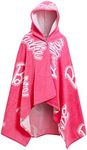 Barbie Girls Hooded Towel 100% Cott