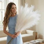 White Pampas Grass Large 3 stems x 
