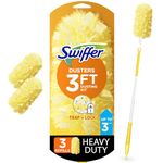 Swiffer 360 Dusters Extendable Handle Starter Kit, 3 Count Duster Refill