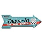 SignMission Drive in Route 66 Arrow