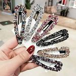 AB Crystal Hair Clips Fashion Large