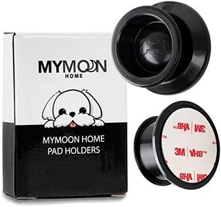 MYMOON HOME Pee Pad Holder for Dogs (2 Pack) Dog Potty Training Pad for Leg-Lifting Marking Dogs - Use with Any Size Puppy Wee Wee Pads - Stick on Any Flat Surface, Strong Magnets (Black)
