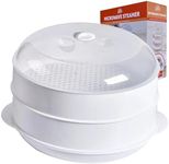 Cook Easy 2-Tier Microwave Steamer,