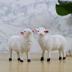 Wonderland Small Sheep Outdoor Statue (Set of 2)