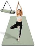 Extra Wide & Thick Yoga Mat - 72" x