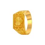 P.C. Chandra Jewellers 22k Yellow Gold Ring for Men - 3.43 Grams