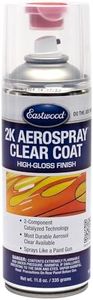 Eastwood 2k Aerosol Spray | Clear Coat Automotive Paint Aerosol Spray with Long-lasting and Durable Finish 11.8 Oz Can | Clear Coat