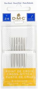 DMC 6PK Cross Stitch Needles NO 24 Box of 12-1771.2