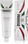 Proraso Shaving Cream Tube, 150ml, Sensitive Shaving Cream for Men Protects Skin, Formula with Oat and Green Tea Extracts, Made in Italy, White