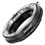 NEEWER Lens Mount Adapter Manual Focus Ring Compatible with Leica M Mount Lens to Sony E Mount Camera, Compatible with Sony A1 A9 A7 A7C A7R A7S A6600 A6400 A5000 NEX-7 NEX-6 NEX-5 ZV-E10 FX30