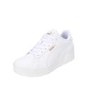 Puma Womens Karmen Wedge White-White-Gold Sneaker - 6 UK (39098507)