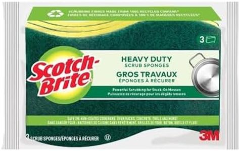 Scotch-Brite Scotch Brite Heavy Duty Scrub Sponge Pack of 8