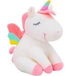 Storio Toy Super Cute Plushie Soft Toys for Kids | Plush Soft Toys for Baby Boys and Girls Kids - Sitting Unicorn | Best Valentine Gift