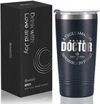 Onebttl Doctor Gifts, 20oz Engraved Stainless Steel Insulated Travel Mug for Doctors & Med School Students, Perfect Doctor Idea for Birthday, Chiristmas, Appreciation, Office - Amazing