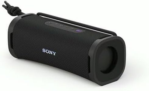 Sony ULT FIELD 1 | Speaker portatile wireless Bluetooth con ULT POWER SOUND, bassi profondi, IP67, impermeabile, antipolvere, antiurto, batteria da 12 ore, qualità chiamata chiara - Black