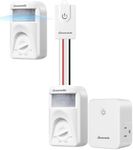 DEWENWILS Wireless Motion Sensor Light Switch, 15A/1800W Indoor Motion Sensor Switch with Dusk to Dawn, 120° Angle & 20FT Range