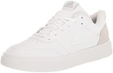 adidas Men's Park Street Sneaker, White/White/Grey, 9.5