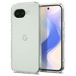 Spigen Ultra Hybrid Back Cover Case for Pixel 10a, Clear Transparent, Durable Hybrid Structure(No Magnet Ring) - Polycarbonate + TPU | Crystal Clear