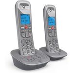 BT 5960 Cordless Landline House Phone with Nuisance Call Blocker, Digital Answer Machine, Twin Handset Pack