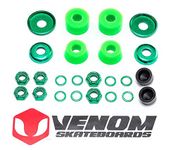 Venom Skateboards Trucks Universal Bushing & Nuts Rebuild Kit - Cylinder - Soft 80a