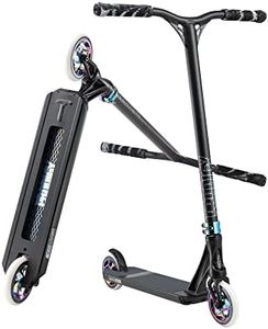 Envy Scooters Prodigy S9 Pro Scooters - Perfect Stunt Scooter for Beginner, Intermediate or Advanced Trick Scooter Riders. Perfect Scooter for Adults, Teens and Kids Ages 8 and up. (Black/Oil Slick)
