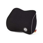 GiGi (G-1421 Memory Foam Car Neck Pillow Car Headrest,Head Pillow,Rest Pillow,Protect Neck (Black)