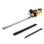 Mellif Cordless Hedge Trimmer for Dewalt 20V MAX Battery, Electric Bush Trimmer with 22" Dual Action Blade & 3/5" Cutting Capacity, 1500 RPM Brushless Handheld Shrub Trimmer (Battery Not Included)