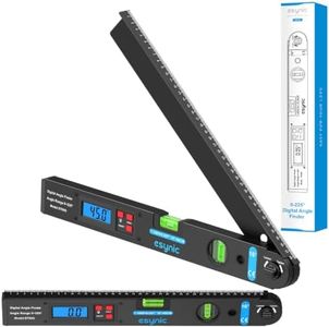 eSynic 16 Inch Waterproof Aluminum Digital Angle Finder with 400mm Scale