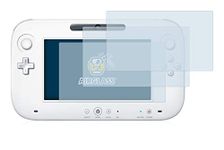 brotect Glass Screen Protector Film compatible with Nintendo Wii U GamePad (Controller) (3 Pack) - Glass-Foil Protection [Scratch Resistant]