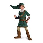 DISGUISE Link Prestige Legend of Zelda Nintendo Costume, Medium/7-8