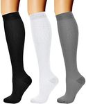 CHARMKING Compression Socks for Wom