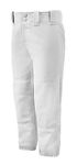 Mizuno Womens Belted Pant (White, Small)