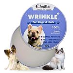 DogBar's Wrinkle Balm - Pet Spa | Natural Snout Balm for Dogs & Cats – Healing, Calming Balm for Eyes, Dry, Crusty, Chapped Noses & Cracked Skinfolds | Organic & Essential Oils + Vitamin E | Unscented