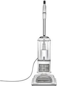 Shark Upright Vacuum, Navigator Lift-Away with Swivel Steering, HEPA Filter, XL Dust Cup, Pet Power, Dusting Brush, and Crevice Tool, Perfect for Pet Hair, White/Silver, NV356E