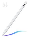 Otlonpe Stylus Pen for iPad - Palm Rejection, Tilt, Fast Charging iPad Pencil for Apple iPad Pro 11"/13", Pro 12.9" 6/5/4/3, iPad Air M2, Air 5/4/3, iPad 10/9/8/7/6, iPad Mini 6/5,Touch Control-White