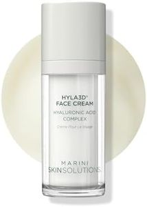Marini SkinSolutions Hyla3D Face Cream - Patented Hyaluronic Acid Complex - Restores Hydration, Good for Wrinkles, Volume, Laxity, Skin Barrier Protection - All Skin Types - Made in the USA - 1 oz