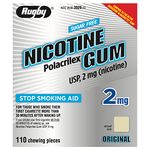 Rugby Sugar Free Nicotine Polacrilex Original Flavor